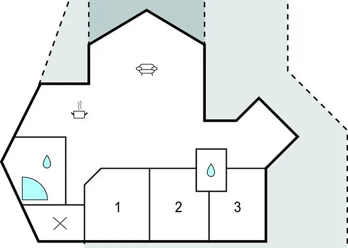 3 Bedroom In Сasa de vacaciones Hjørring